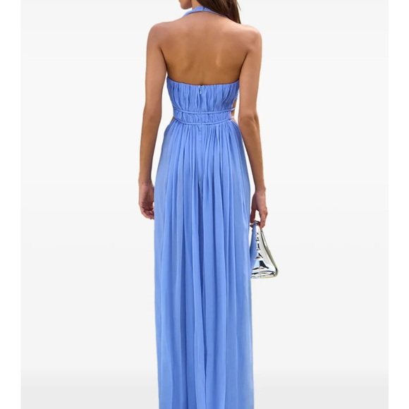 Cult Gaia Sky Blue Backless Maxi Dress - Picture 3 of 4